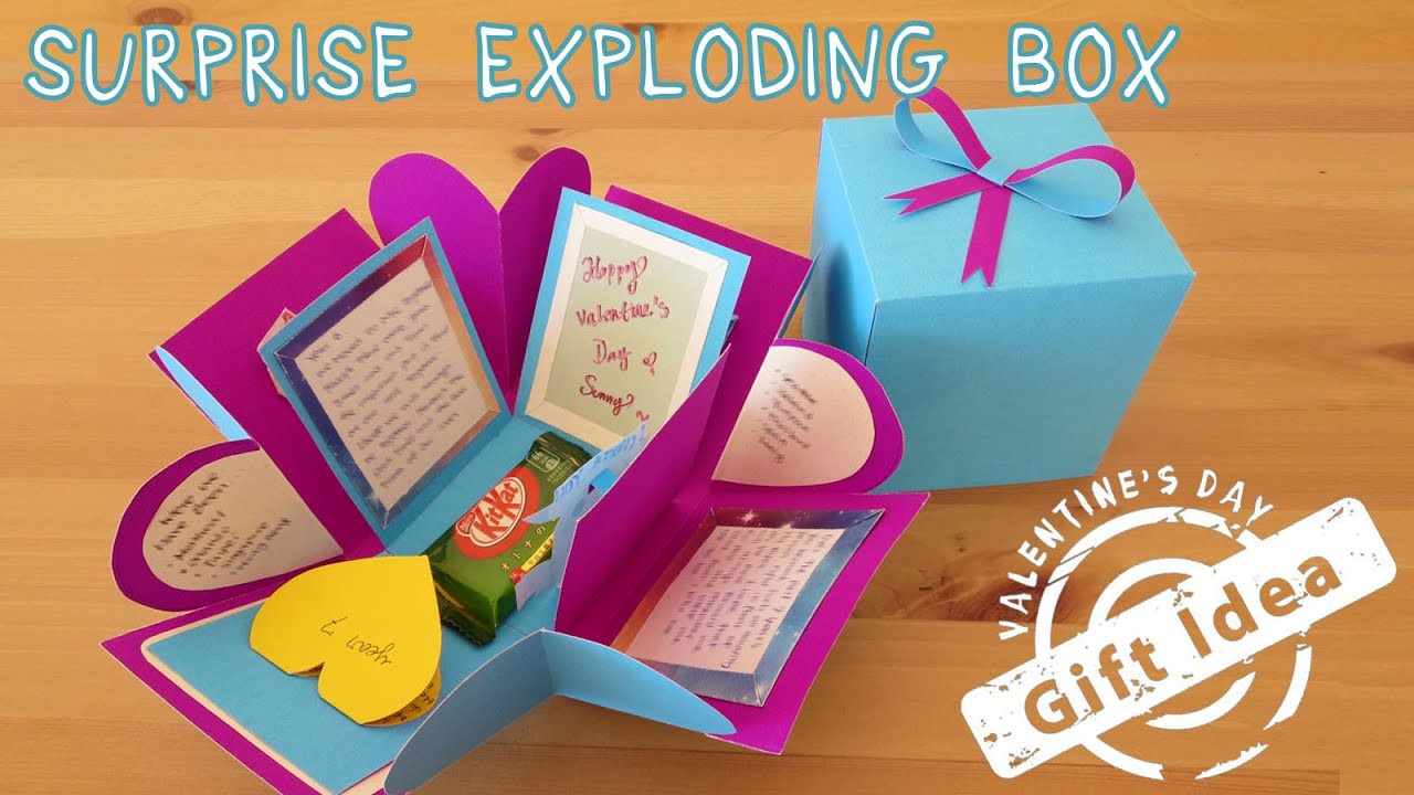 DIY Picture Box
 $2 Gift Idea Surprise Exploding Box