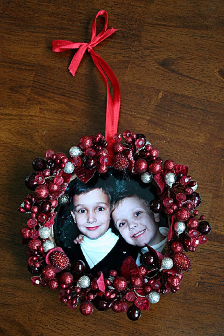 DIY Picture Christmas Ornaments
 Diy Christmas Ideas – The WoW Style