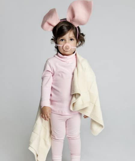 DIY Pig Costume
 60 Fun and Easy DIY Halloween Costumes Your Kids Will Love
