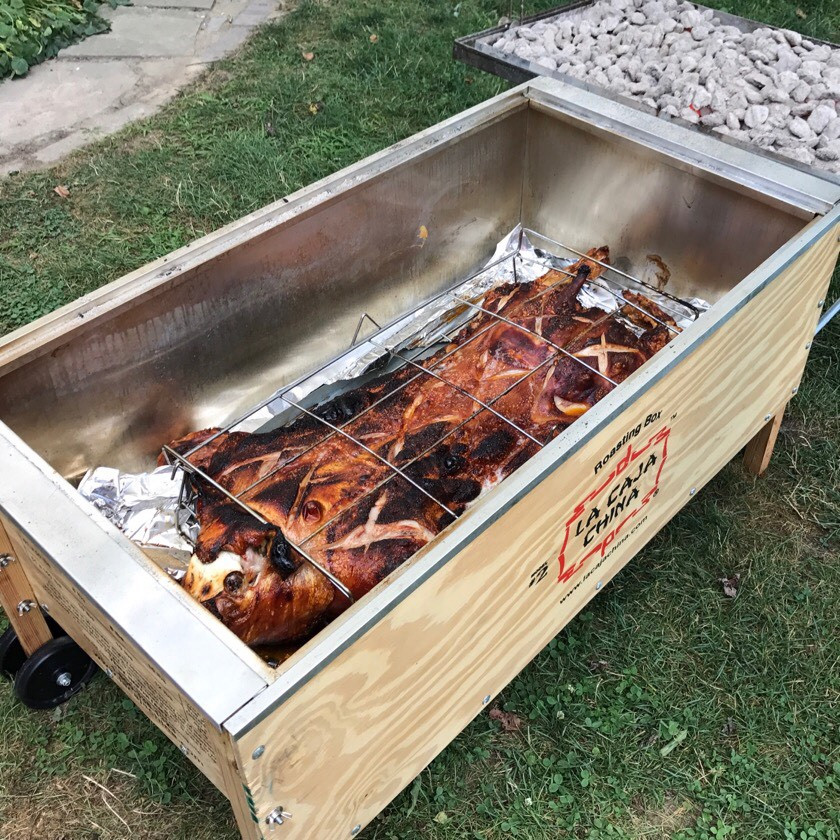 DIY Pig Roaster Box
 Matt’s La Caja China Pig Roast DadCooksDinner