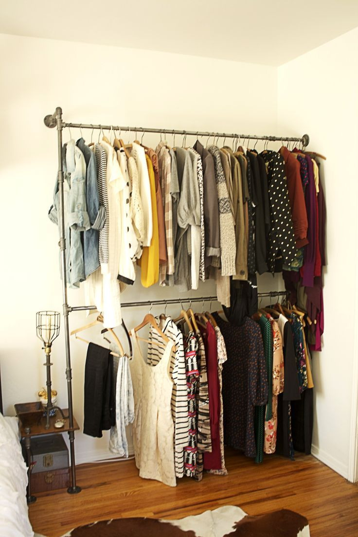 DIY Pipe Clothing Rack
 diy pipe clothing rack For the Home