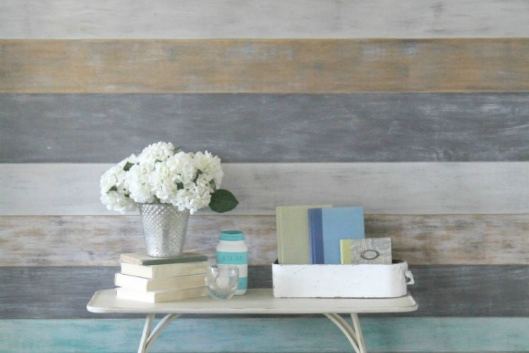 DIY Planked Walls
 DIY Painted Plank Wall Lovely Etc
