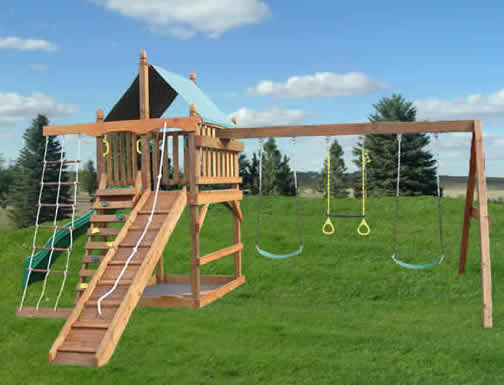 DIY Playground Plans
 Swing Set Plans for Your Kids