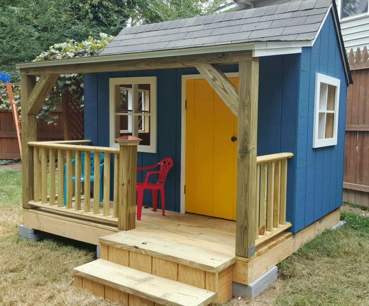 DIY Playhouse Plans Free
 12 Free Playhouse Plans the Kids Will Love