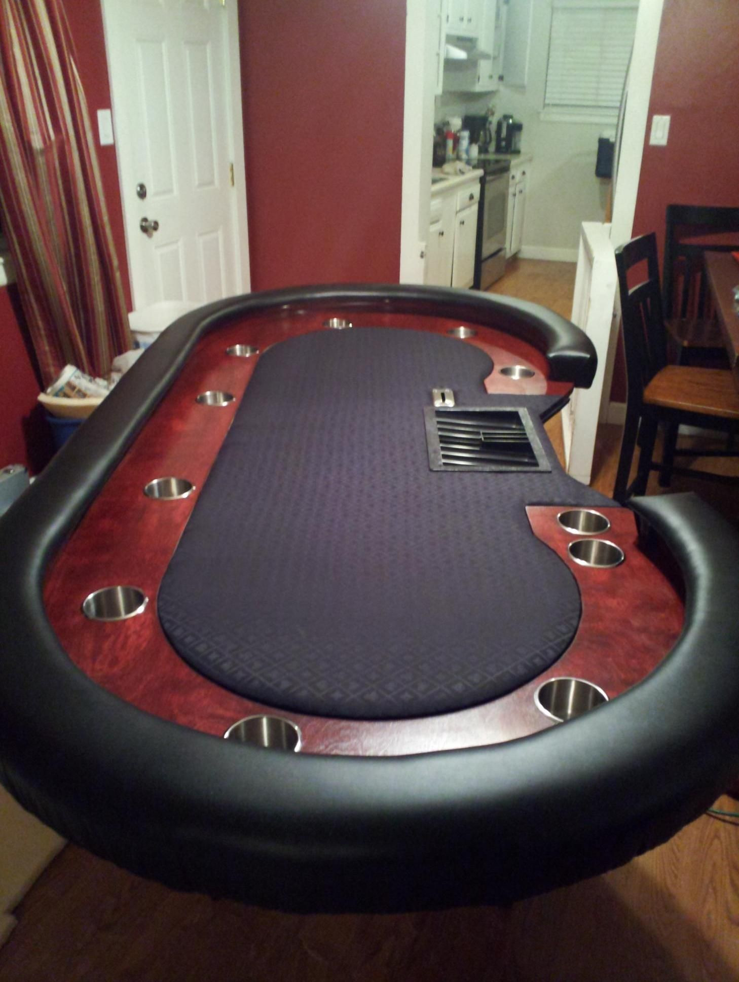 DIY Poker Table Plans
 Custom tables by Shane