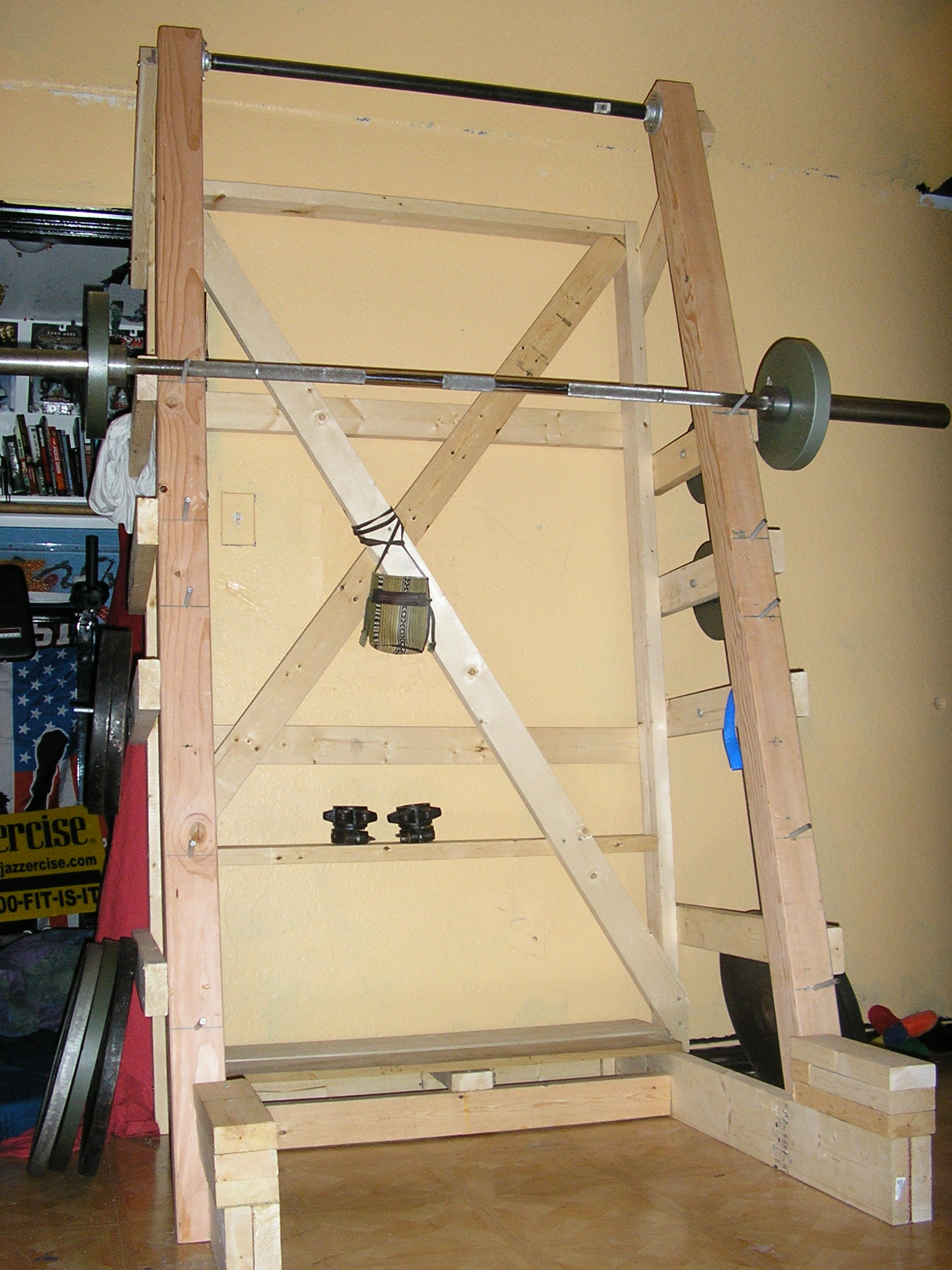 DIY Power Rack Metal
 Found a steal on Craigslist here begins my home gym journey