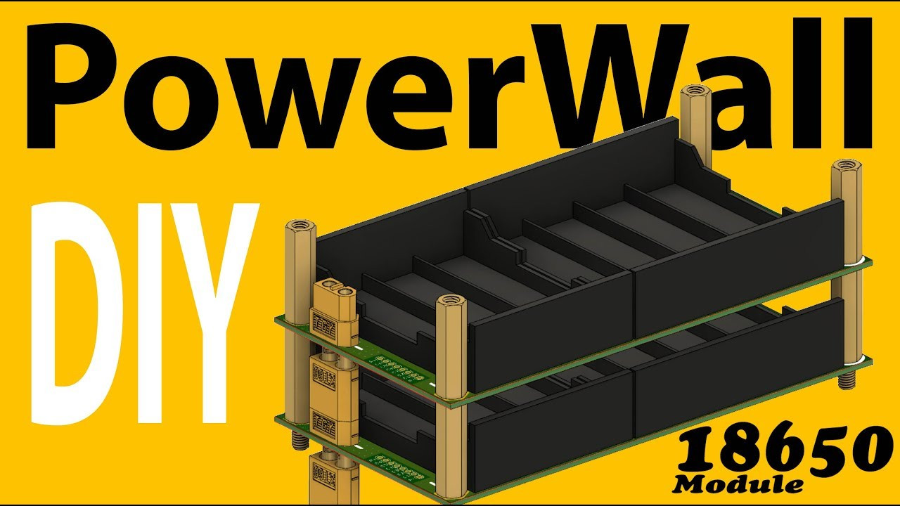 DIY Powerwall Kit
 DIY Rapid Build PowerWall Module project design