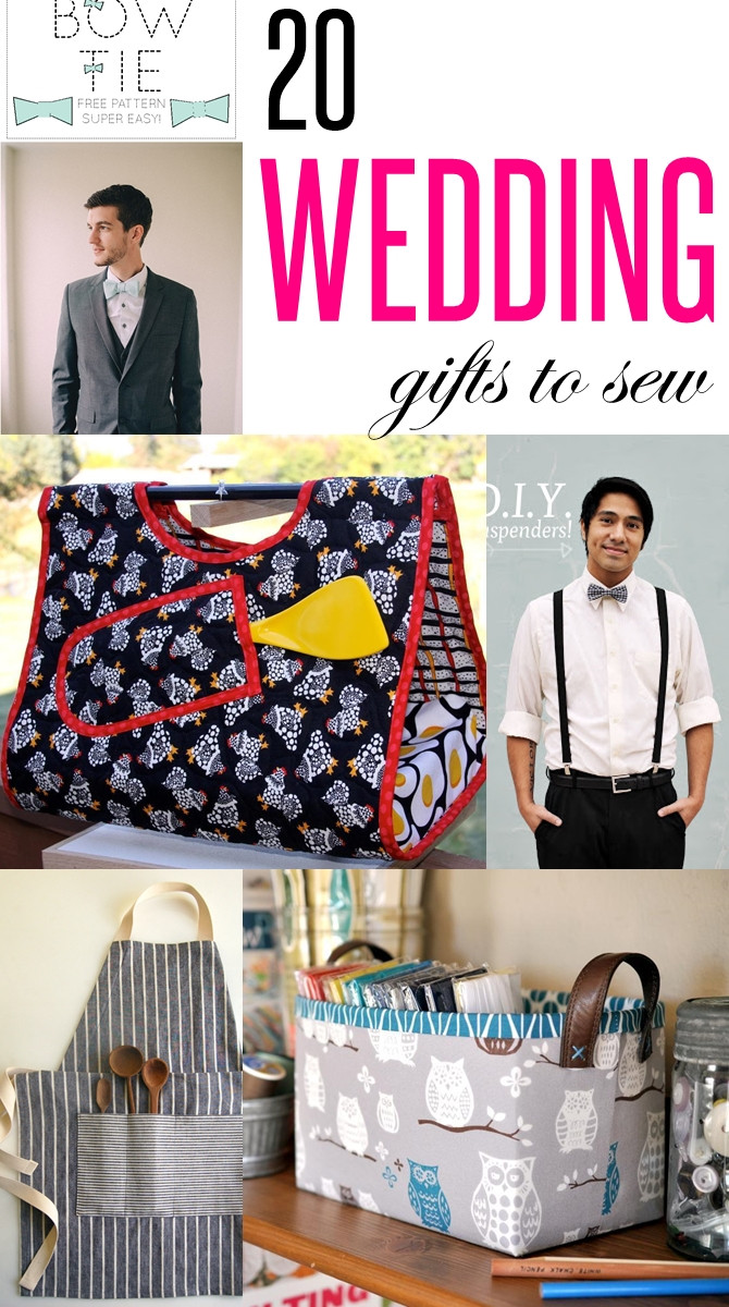 DIY Practical Gifts
 20 Wedding ts to sew These DIY practical wedding t