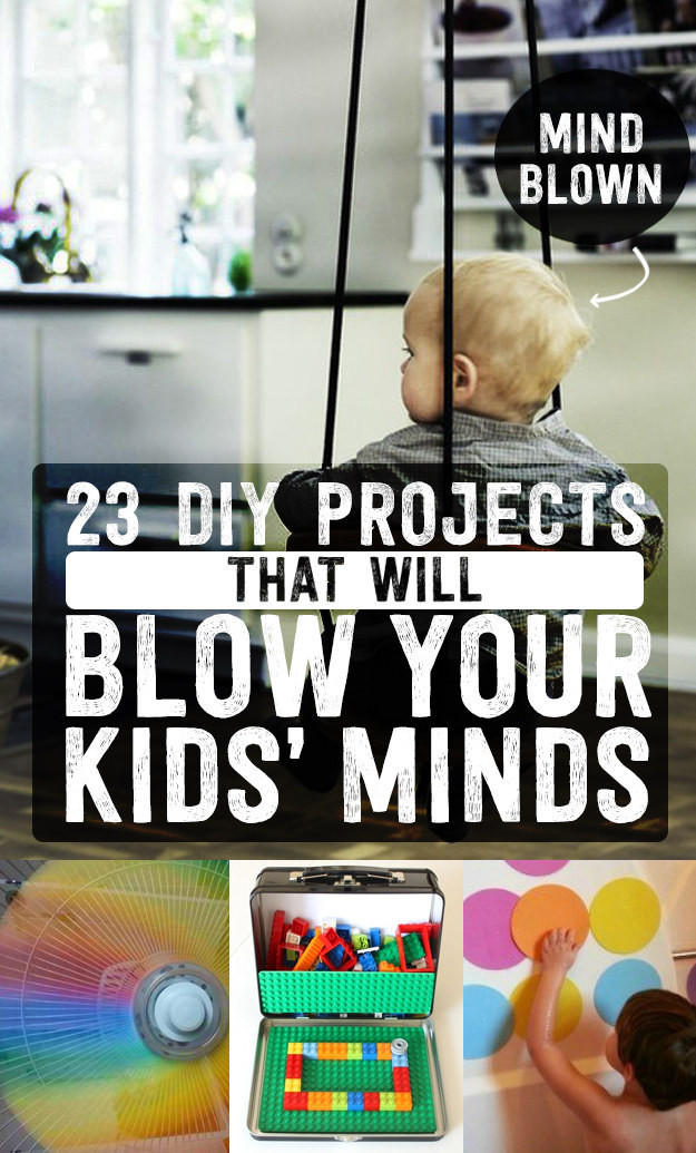 DIY Projects For Kids
 23 DIY Projects That Will Blow Your Kids’ Minds – iSeeiDoiMake