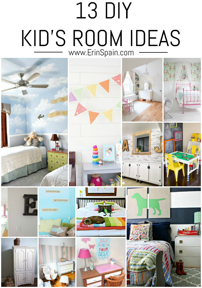 DIY Projects For Kids Rooms
 13 DIY Kid s Room Ideas Erin Spain