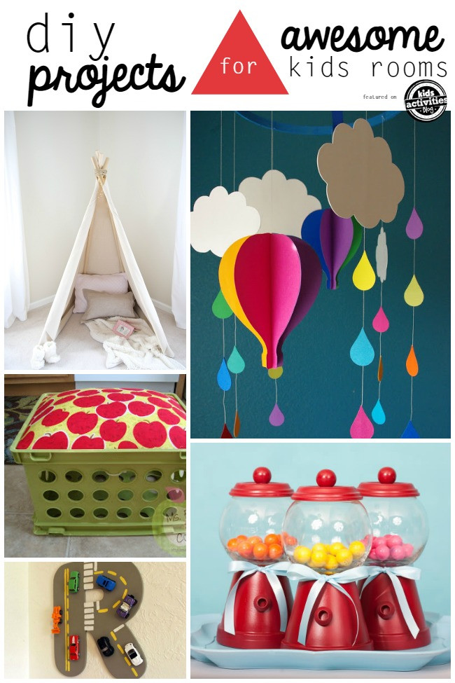 DIY Projects For Kids
 25 Creative DIY Projects For Kids Rooms