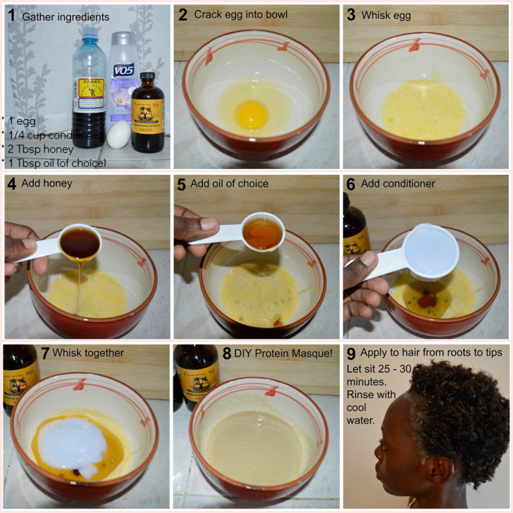 DIY Protein Treatment For Hair
 DIY Protein Hair Masque – Black Zulu