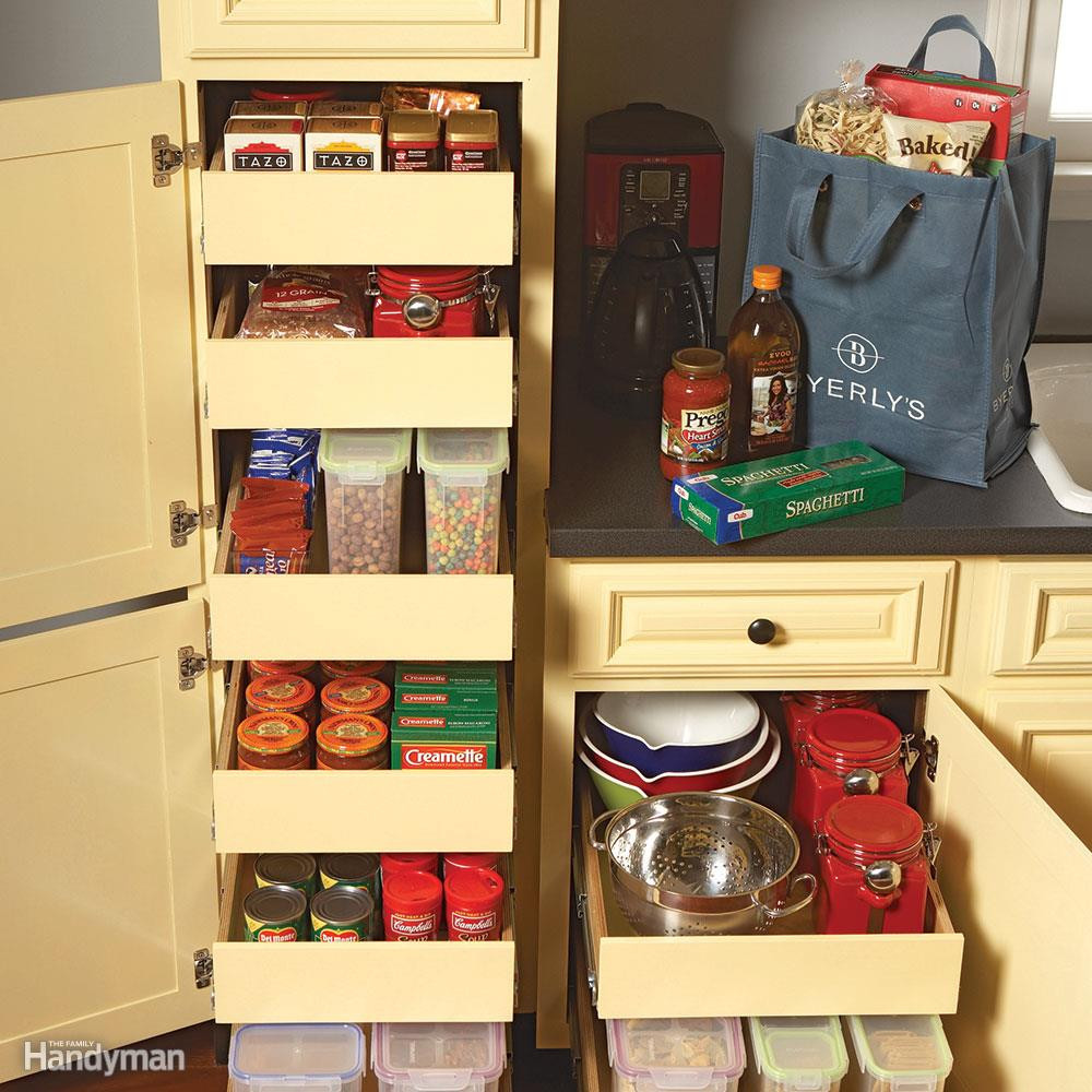 DIY Pull Out Cabinet Organizer
 7 Roll Out Cabinet Drawers You Can Build Yourself