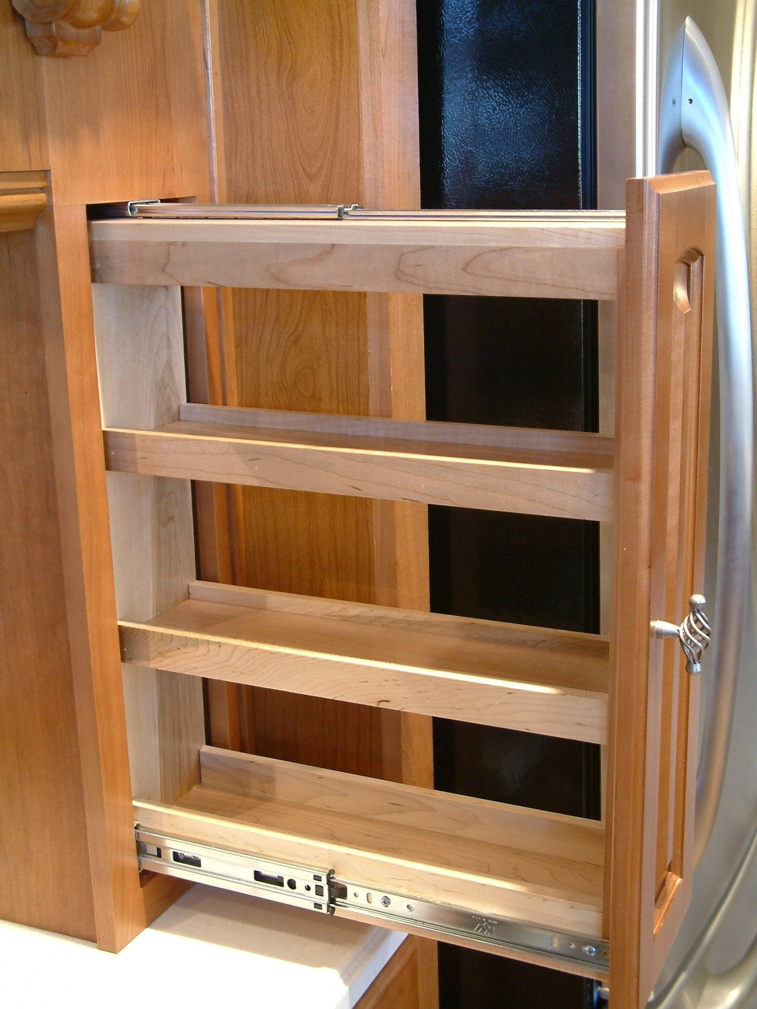 DIY Pull Out Cabinet Organizer
 e day when I build my dream home I m going to have a