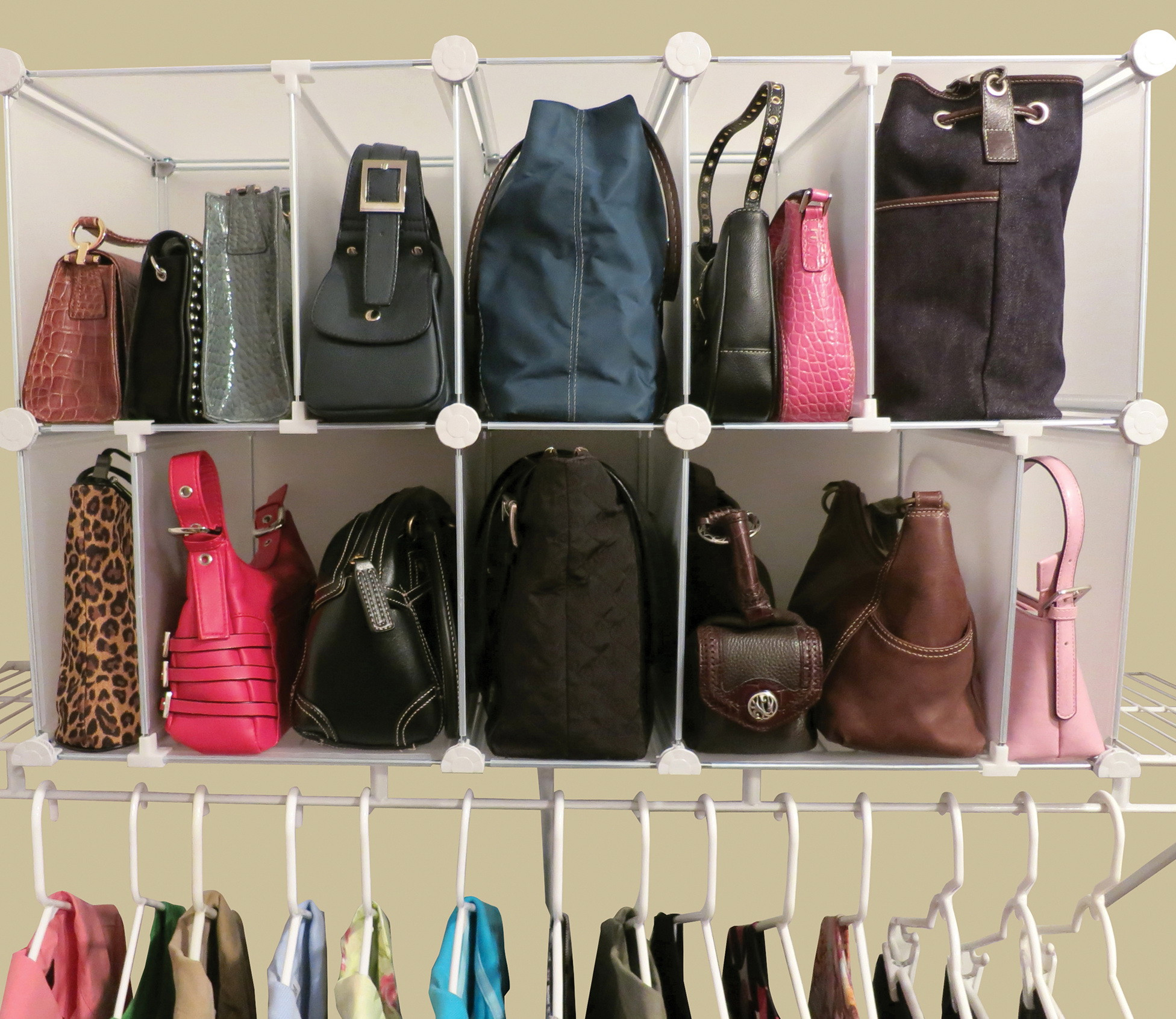 DIY Purse Organizer
 Diy Purse Organizer Closet