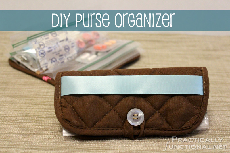 DIY Purse Organizer
 DIY Purse Organizer From A Hot Pad