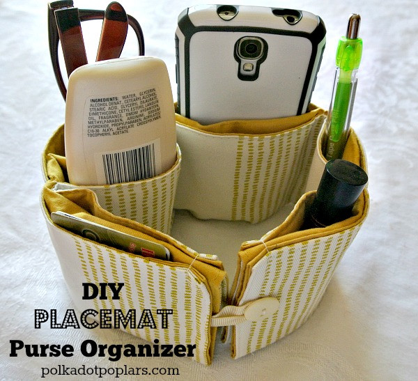 DIY Purse Organizer
 DIY Placemat Purse Organizer Cooking With Ruthie