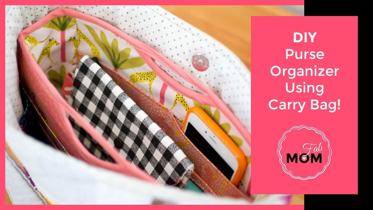 DIY Magnetic Purse Organizer Insert - Creative Fashion Blog