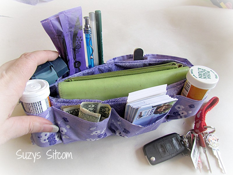 DIY Purse Organizer
 Easy to make DIY Purse Organizer