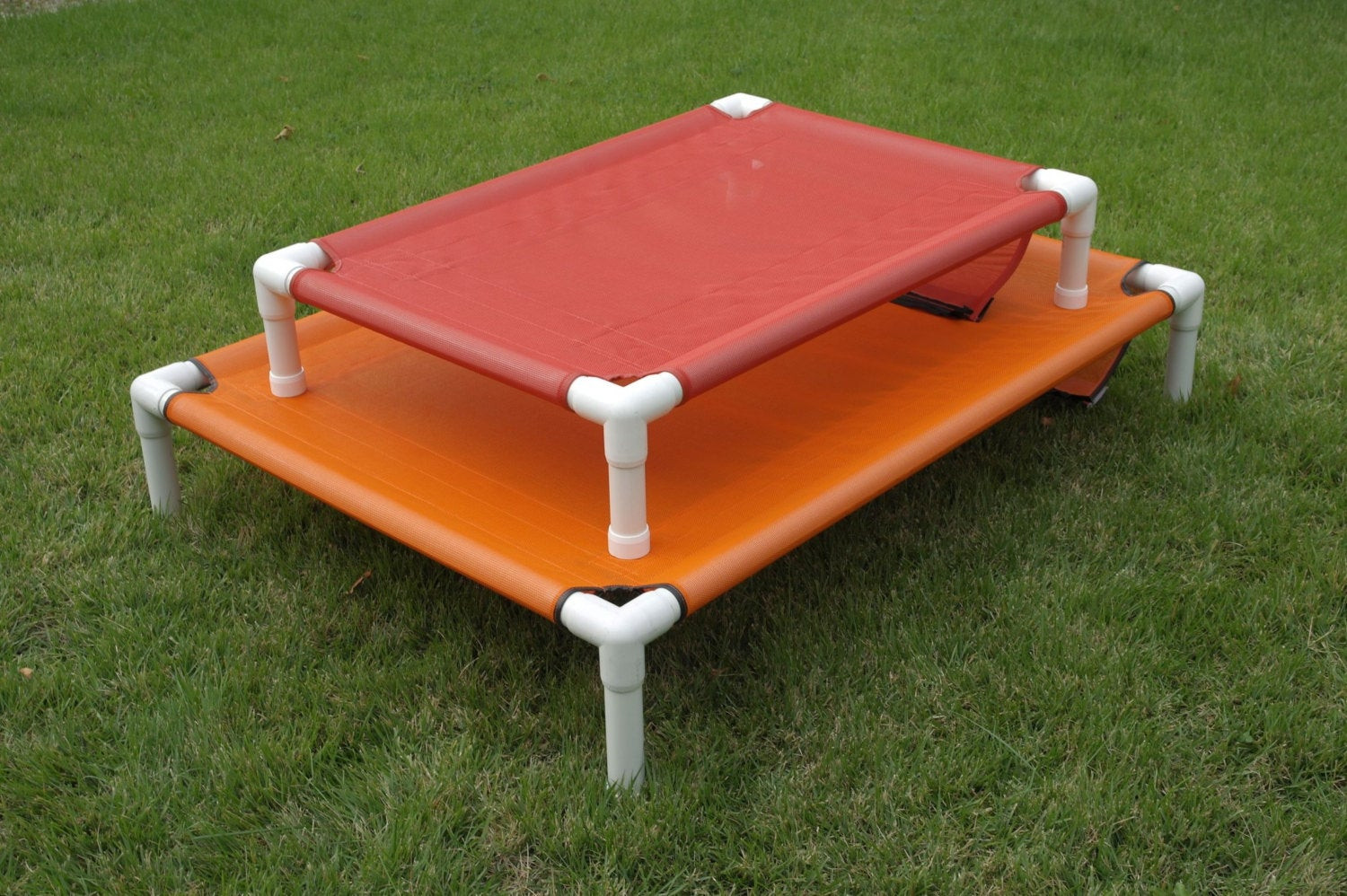 DIY Pvc Dog Bed
 Orthopedic Dog Bed PVC Outdoor Beds Mesh Dog Bed Cot Crate