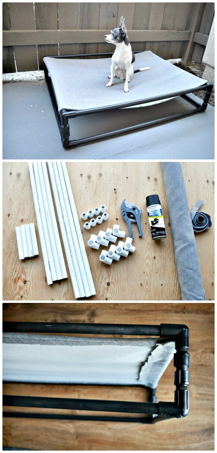 DIY Pvc Dog Bed
 9 DIY Dog Bed Ideas Using PVC Pipe ⋆ DIY Crafts