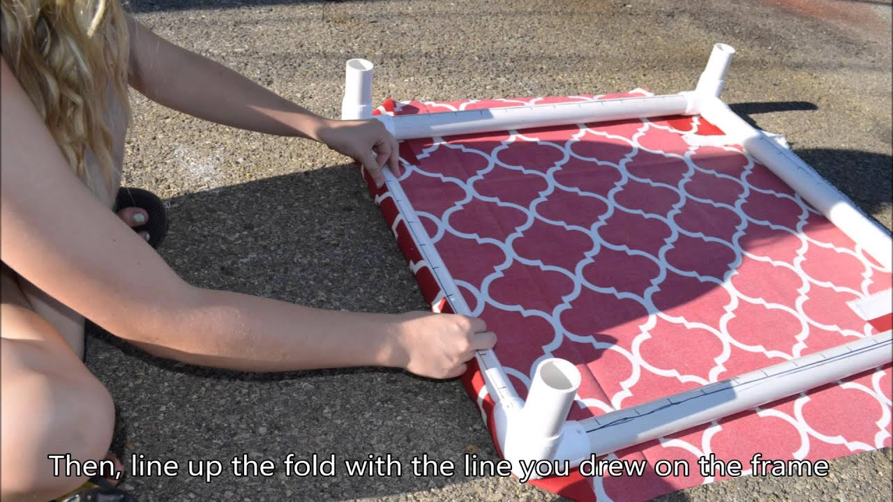 DIY Pvc Dog Bed
 How to build a PVC Dog Bed