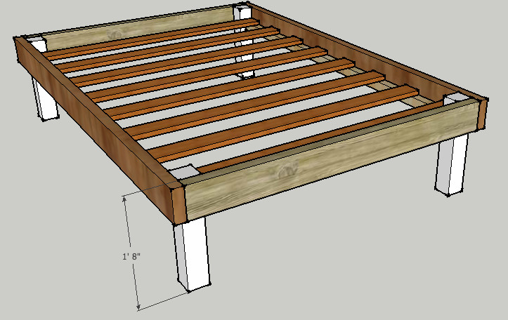 DIY Queen Bed Plans
 22 Spacious DIY Platform Bed Plans Suited to Any Cramped
