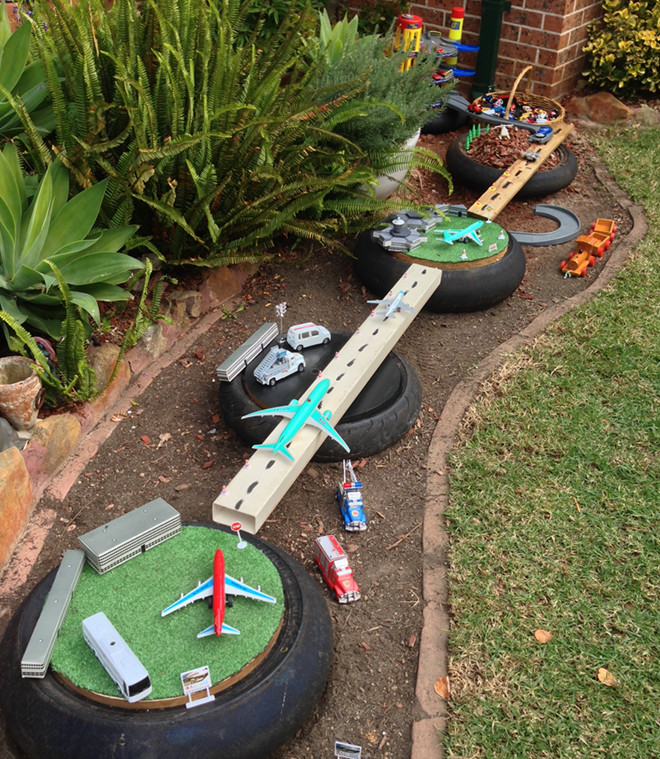 DIY Race Track
 Backyard Projects for Kids DIY Race Car Track DO IT