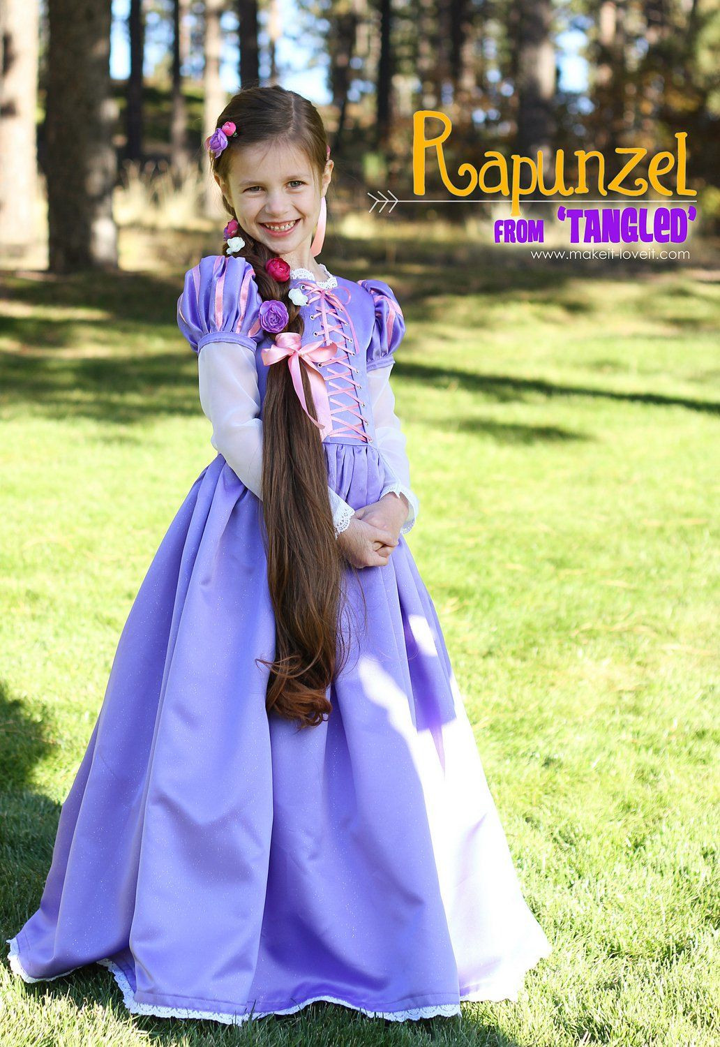 DIY Rapunzel Costume
 Halloween Costumes 2013 RAPUNZEL from Tangled