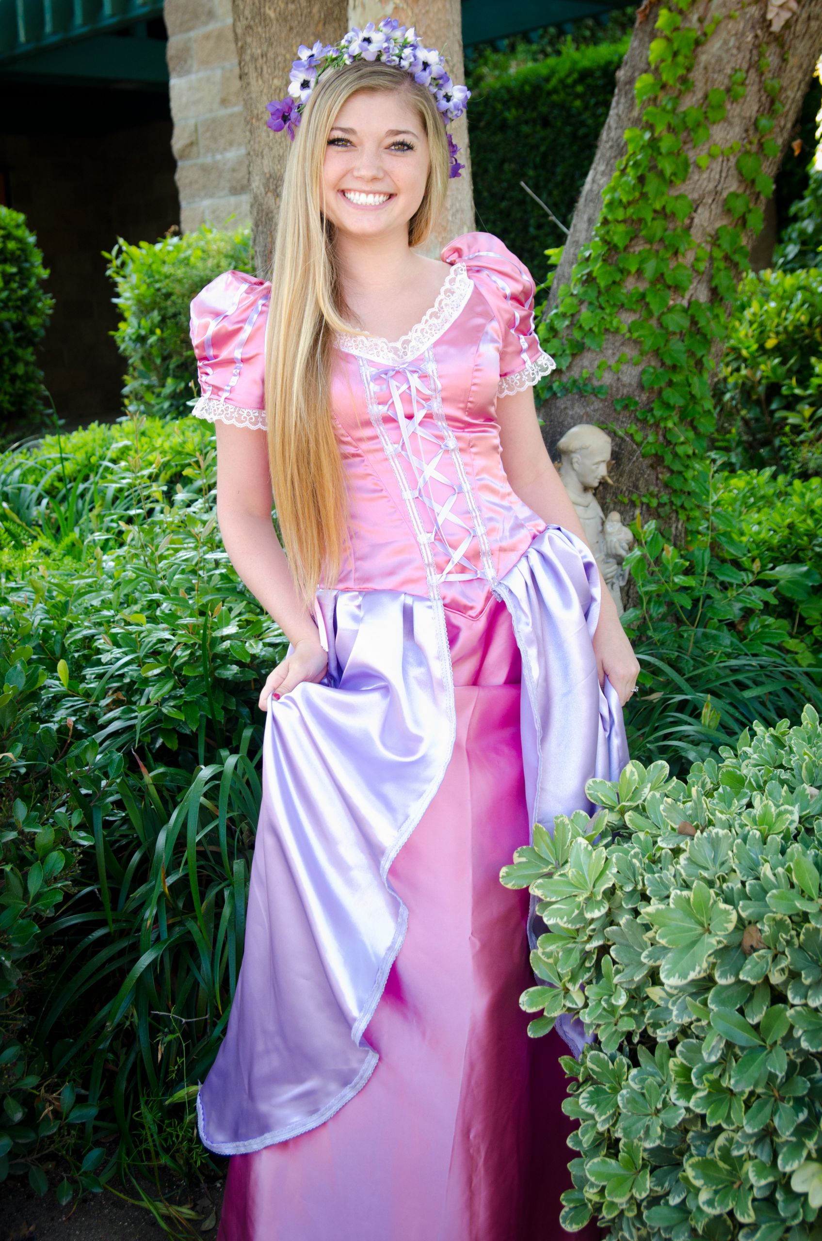 DIY Rapunzel Costume
 Semi Homemade Rapunzel Costume