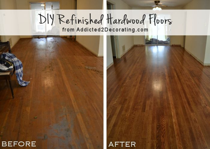 DIY Refinish Hardwood Floors
 My DIY Refinished Hardwood Floors Are Finished