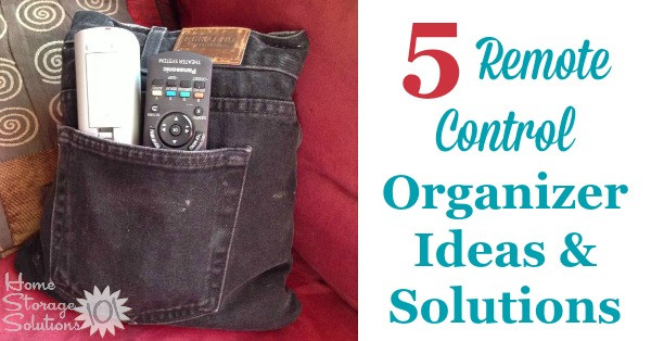 DIY Remote Control Organizer
 Remote Control Organizer Ideas & Solutions