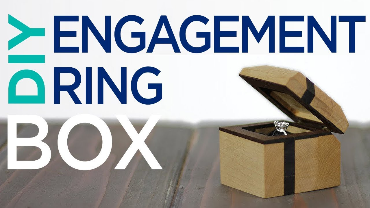 DIY Ring Box
 DIY Engagement Ring Box