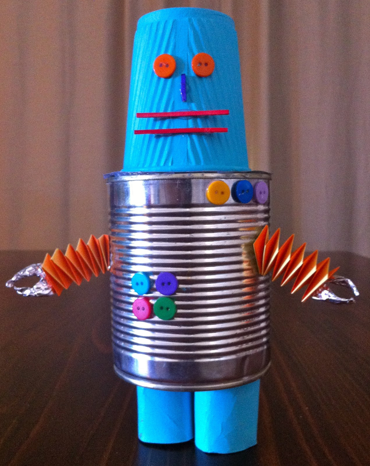 DIY Robot For Kids
 look love create The Robot Book by Heather Brown