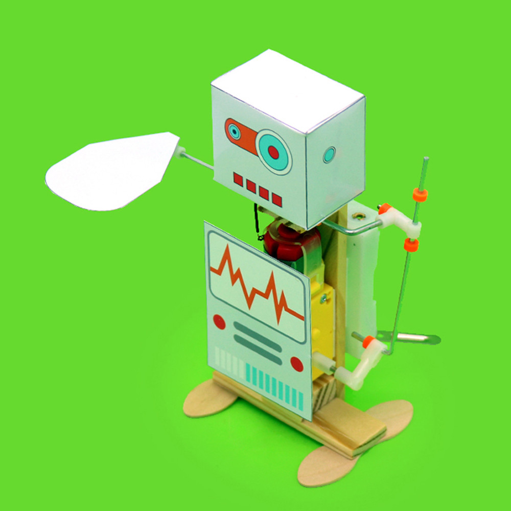 DIY Robot For Kids
 DIY Electric Fans Robot DIY Educational Robot Toy