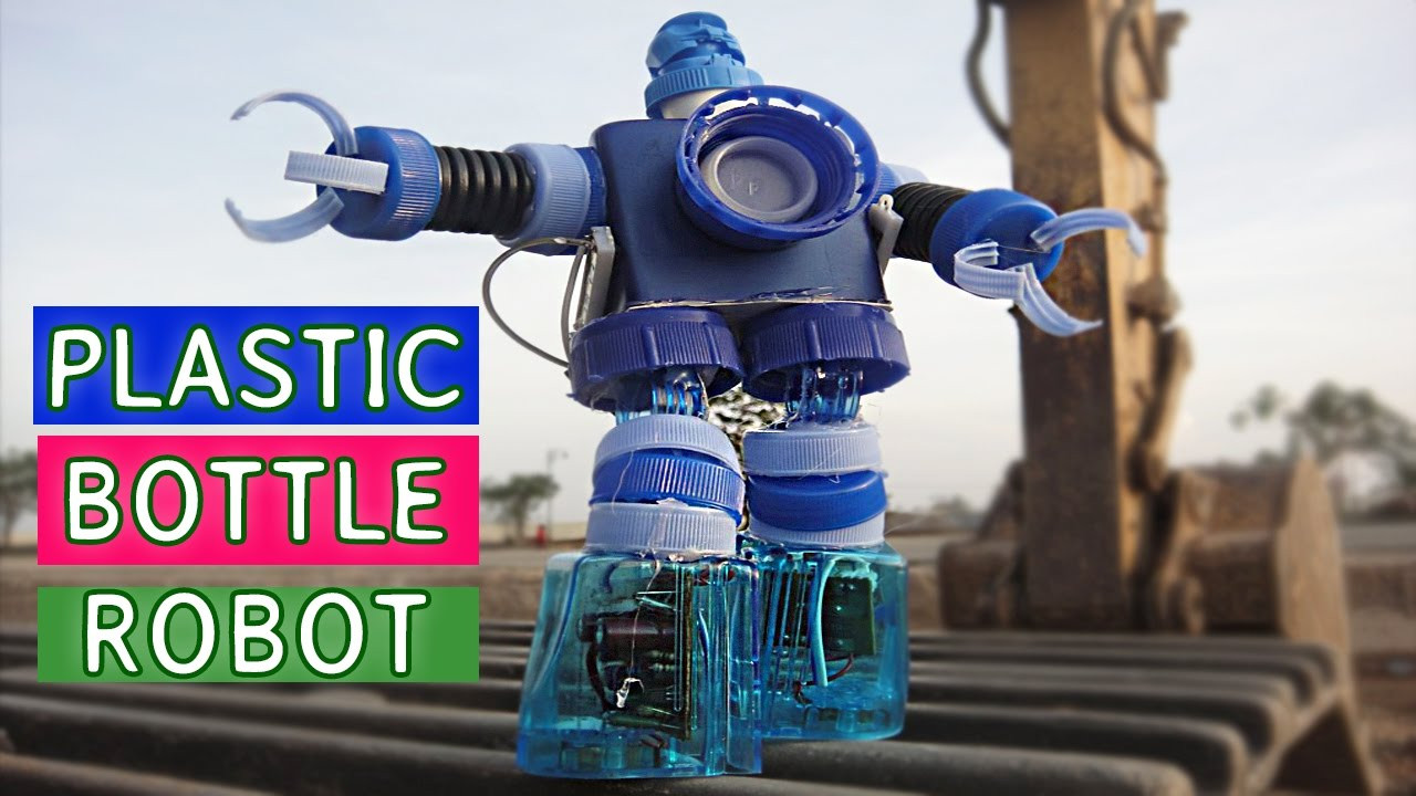 DIY Robot For Kids
 DIY Plastic Bottle Robot Toy for kids 3