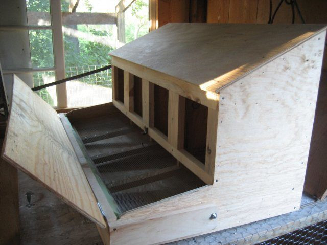 DIY Roll Away Nest Box
 Anyone have DIY "roll away" nest boxes Chicken Forum