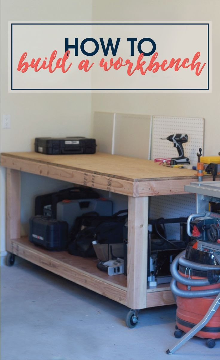 DIY Rolling Workbench Plans
 How to Build a Rolling Workbench with this Simple DIY