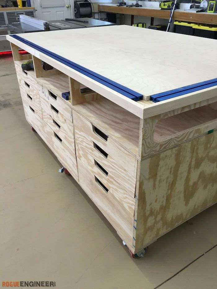 DIY Rolling Workbench Plans
 Ultimate Workstation