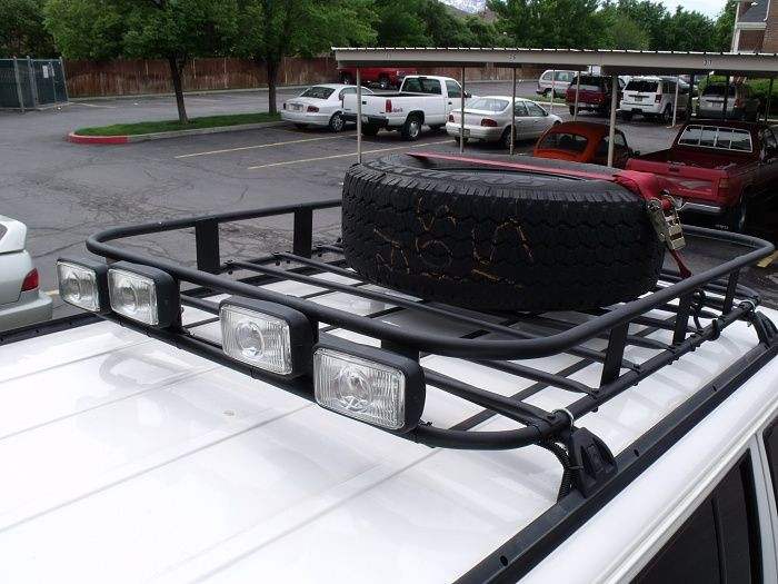 DIY Roof Rack Basket
 Jeep EMT Conduit basket With images
