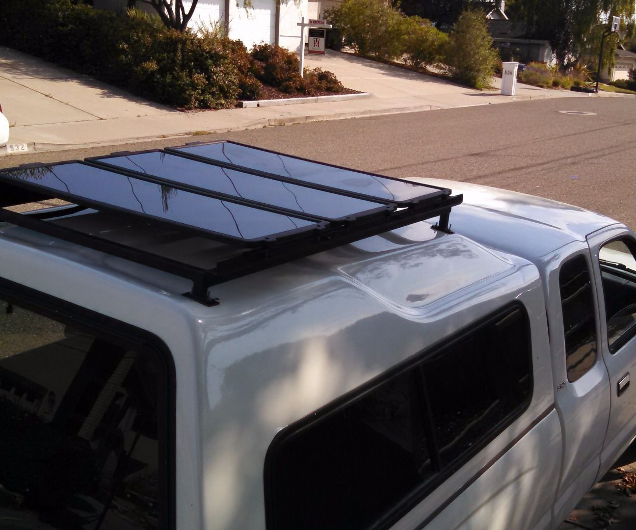 DIY Roof Rack
 Installing a DIY roof rack for solar panels