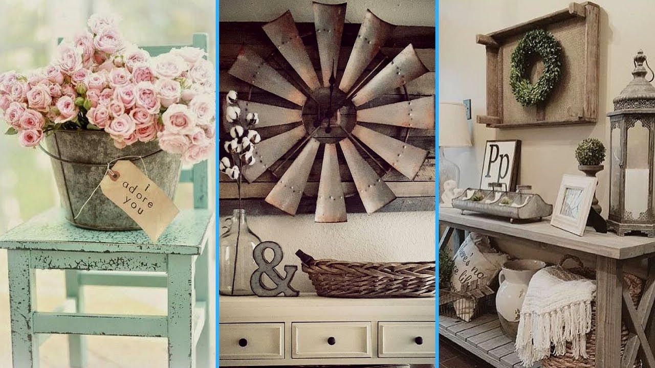 DIY Room Decor Vintage
 DIY Vintage & Rustic Shabby Chic Style Room Decor ideas