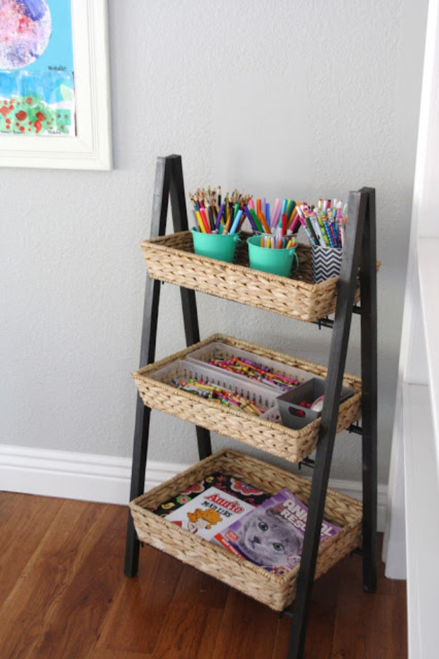 DIY Room Organization And Storage Ideas
 30 DIY Organizing Ideas for Kids Rooms