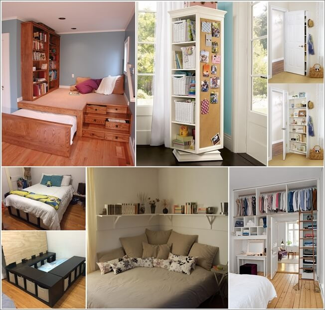 DIY Room Organization And Storage Ideas
 Storage Ideas for a Small Bedroom FancyDiyArt