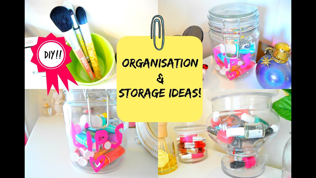 DIY Room Organization And Storage Ideas
 ROOM DECOR ORGANIZATION AND STORAGE IDEAS WITH JARS DIY