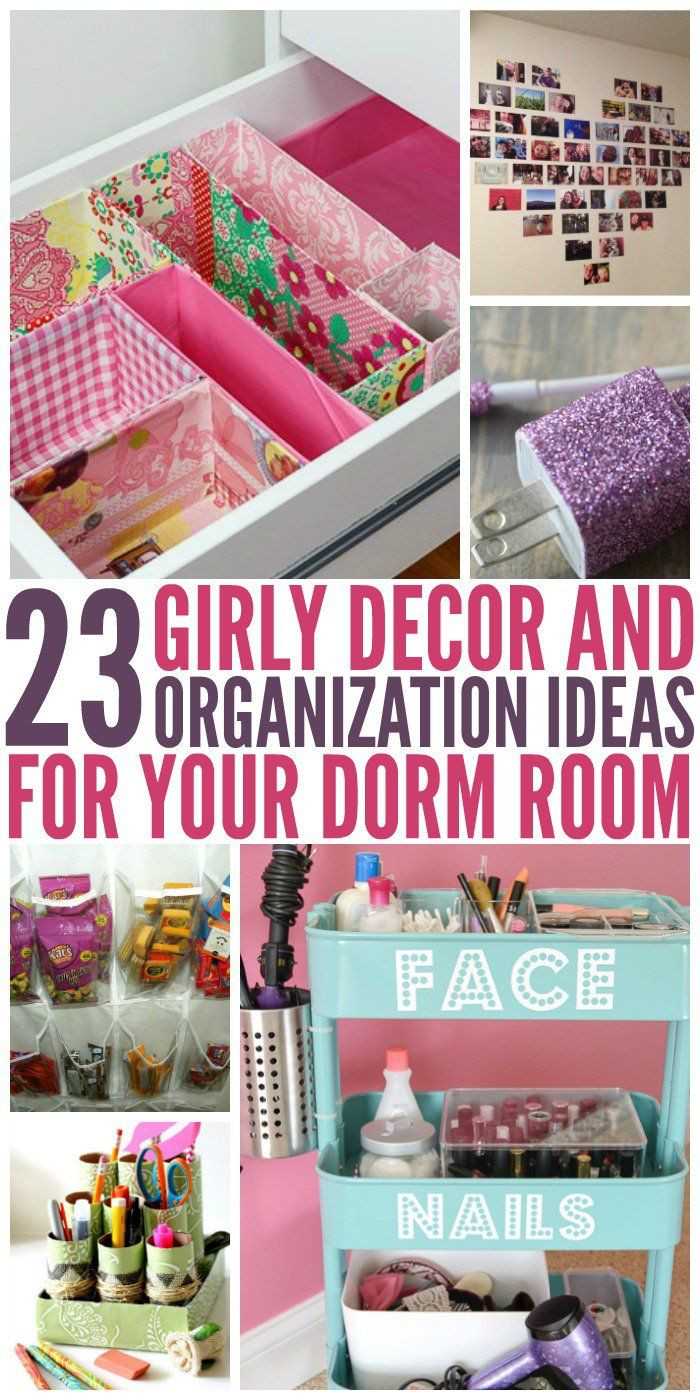 DIY Room Organization For Teens
 23 Dorm Room Decor and Organization Ideas