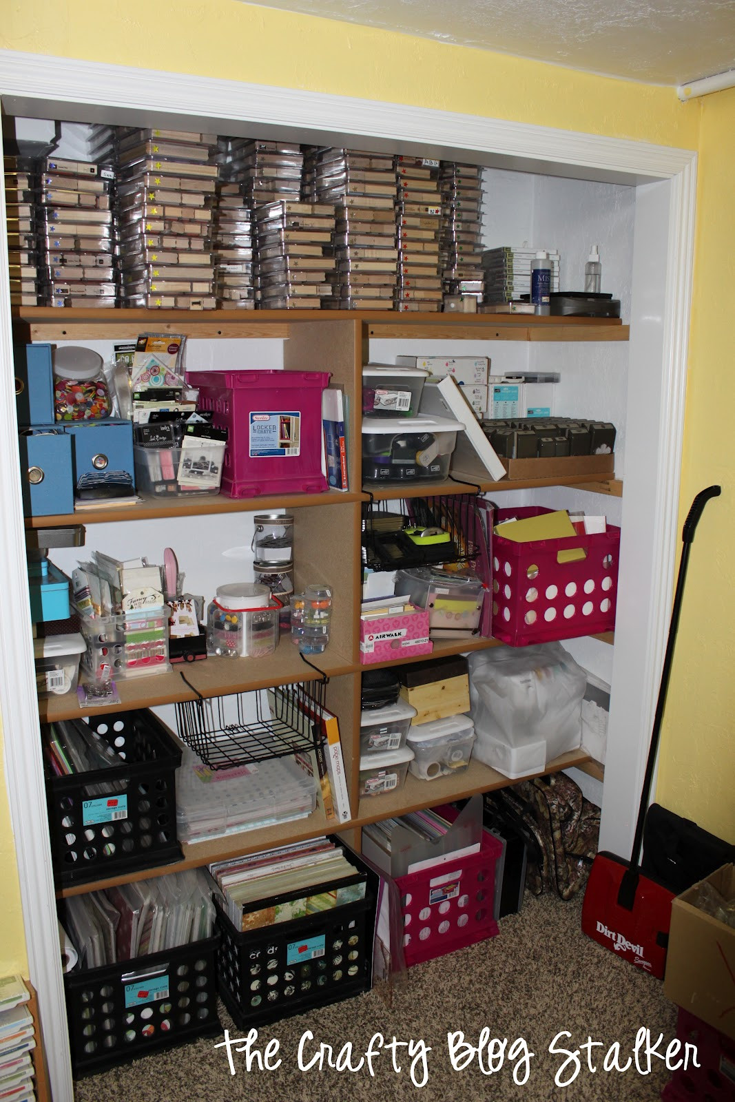 DIY Room Organizer
 Storage Solutions in My Craft Room The Crafty Blog Stalker