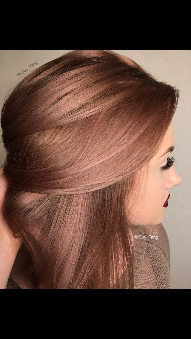 DIY Rose Brown Hair
 Pin on hair blonde brunette
