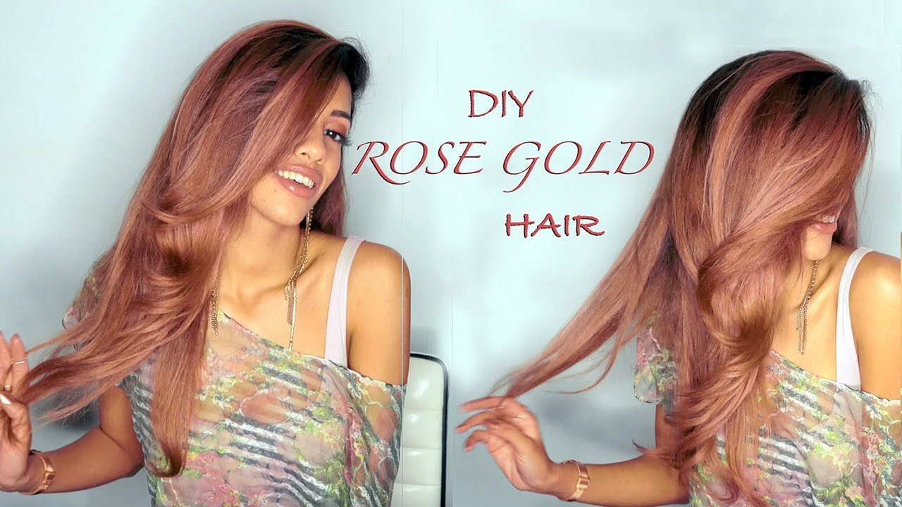 DIY Rose Brown Hair
 DIY Rose Gold Hair Tutorial