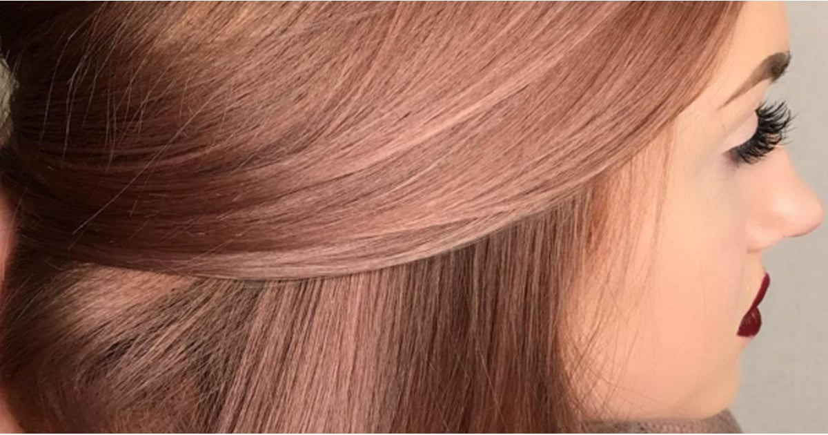 DIY Rose Brown Hair
 Rose Gold Hair Color Inspiration